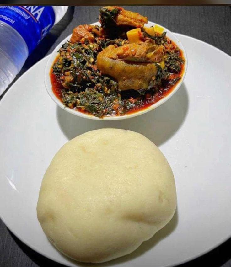 Pounded Yam & Soup